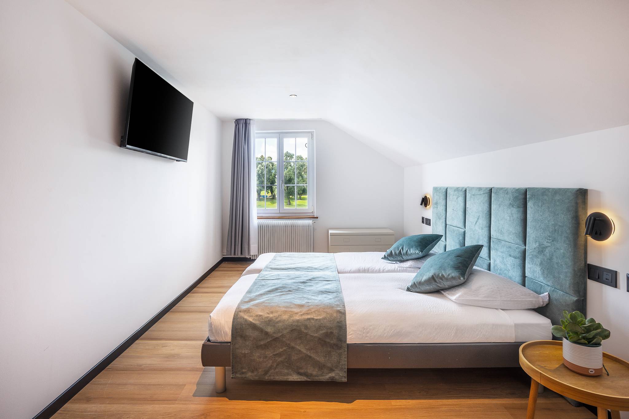 Doppelzimmer mit Rheinsicht